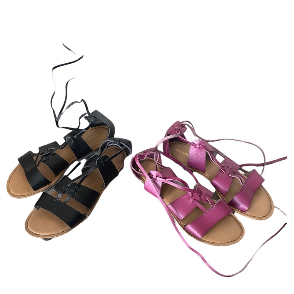 Old Navy Lace-up Sandal bundle